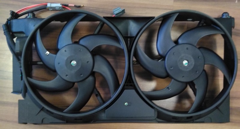 25-3312 Fan Motoru (Su+Klima) Davlumbazli Ciftli Tesisatli Peugeot Partner (5,5f) 1.9 D 1996-2008