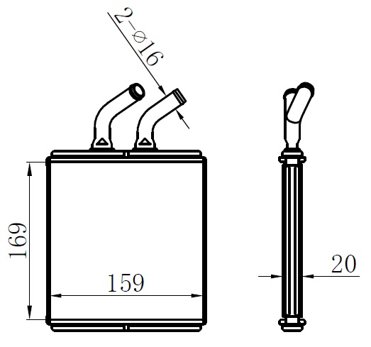 ORIS KKI006020 Kalorifer Brazing Heater A/M 170x170x20 Rio