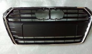 PRO-A 290914 On Panjur Krom Cerceve Mat Siyah Audi A4 2016-2020