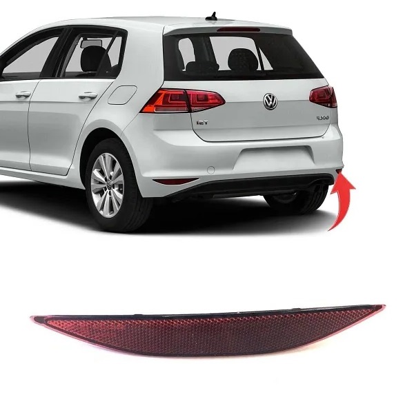 VN-ATR096 Arka Tampon Reflektoru Karartilmis Sag Volkswagen Golf Vii