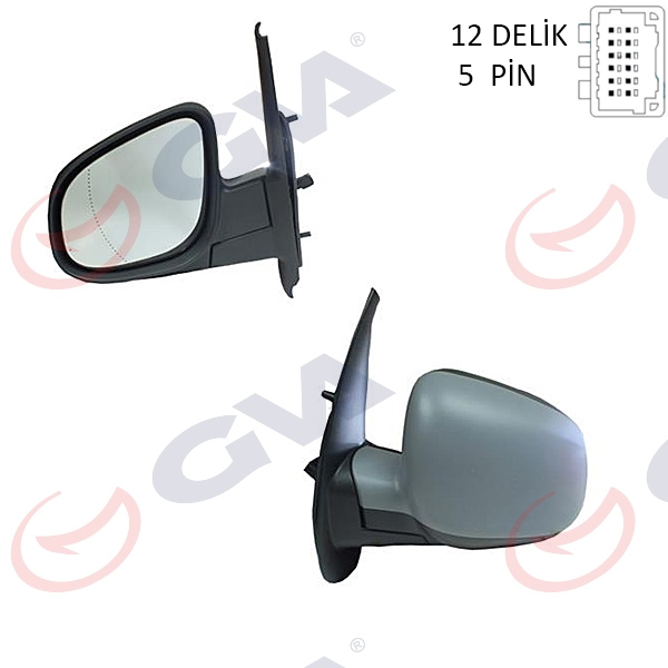 MGA-99439 Dis Dikiz Aynasi Elektrikli  Sol (Renault  Kangoo 12-)