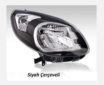AYFAR 202314 Far Siyah Çerçeveli Manuel Sağ Renault Kangoo 13 >