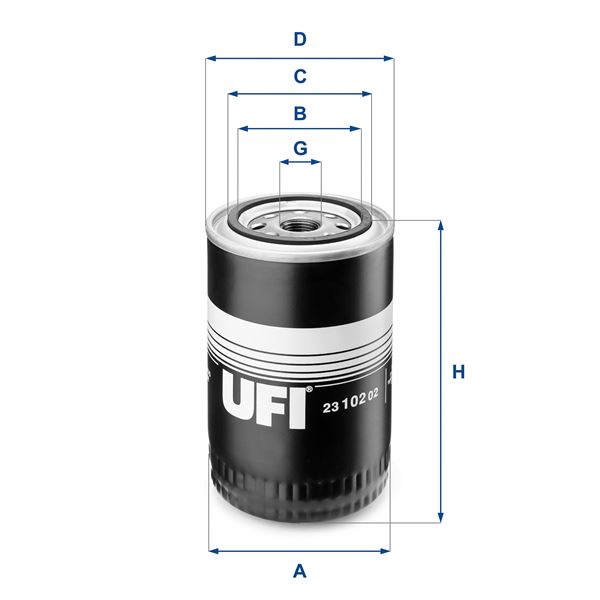 UFI 2310202 Yağ Filtresi