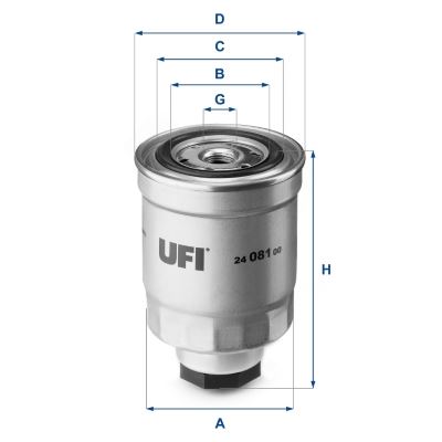UFI 2408100 Yakit Filtresi