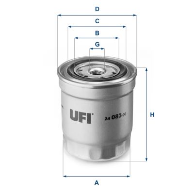 UFI 2408300 Yakit Filtresi