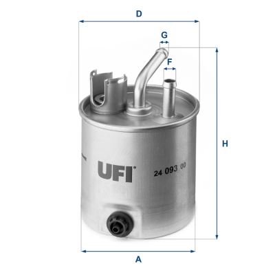 UFI 2409300 Yakit Filtresi