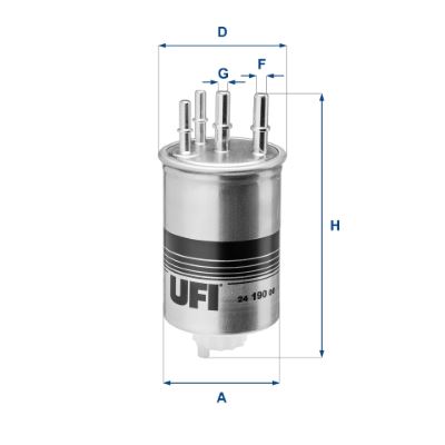 UFI 2419000 Yakit Filtresi