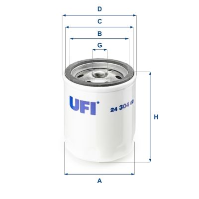 UFI 2430400 Yakit Filtresi