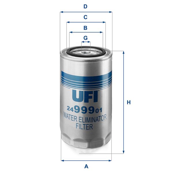 UFI 2499901 Yakit Filtresi