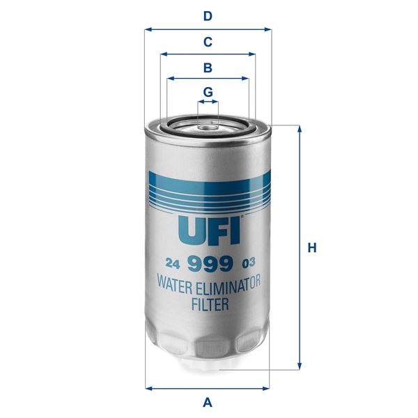 UFI 2499903 Yakit Filtresi