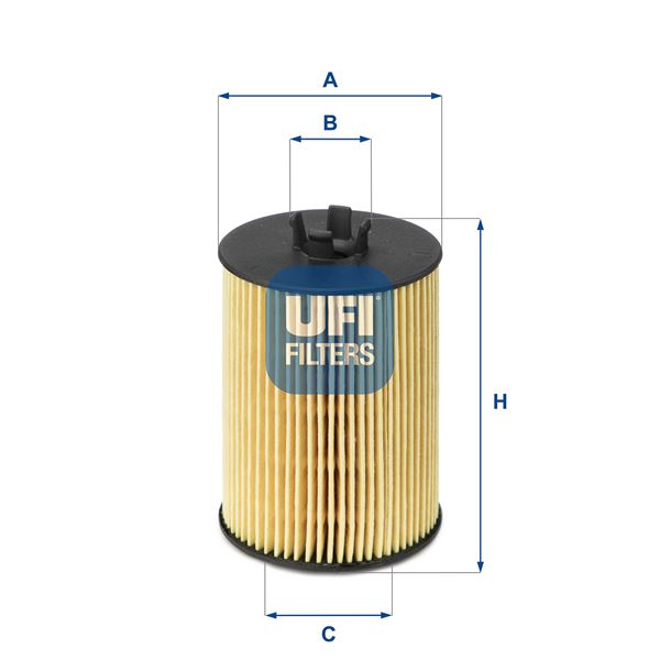 UFI 2506300 Yag Filtresi Mercedes M266 W168 W414