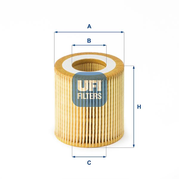 UFI 2519100 Yag Filtresi Ranger 2.2tdci 120ps-125ps-150ps 3.2tdci 200ps 11 > Mazda Bt 50 2.2 2005>