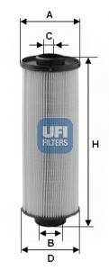 UFI 2601600 Yakit Filtresi