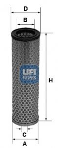 UFI 2715700 Hava Filtresi