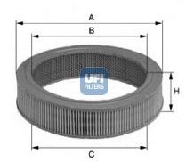UFI 2758200 Hava Filtresi