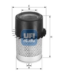 UFI 2762000 Hava Filtresi