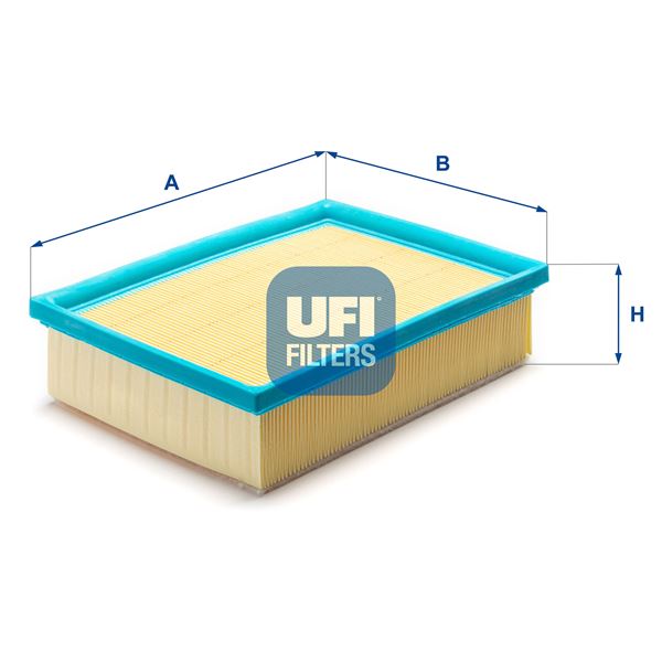 UFI 3025400 Hava Filtresi Peugeot P307 04>09 P308 08>12 Citroen C4 04>11 1.8-2.0 16v