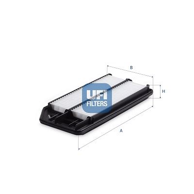 UFI-30.276.00 Filtre Hava-(Honda  Accord 03/08 )