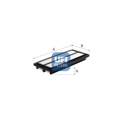 UFI 3057300 Hava Filtresi Honda Accord 2.2l N22a İ-Dtec Cu3 Kasa 08->