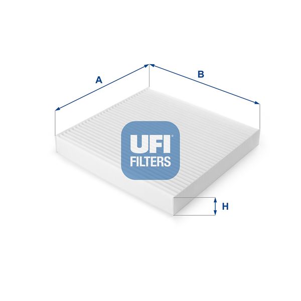 UFI 5312300 Polen Filtresi Honda Accord 2.0l 2.4l K20a K24a R20a3 Cl Cu Kasa 03-> 2.2l N22a Ctdi Cn Kasa 04- > / Cr-V 2.0l R20a2 Re Kasa 07-> 1.6l N16a2 Re6 Kasa 13-> / Civic 1.8l R18a Fk Kasa 06-09 1.4l
