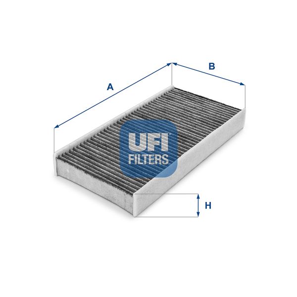 UFI 5414200 Polen Filtresi Peugeot P407 2.0 Hdi 05/04> Citroen C5-C6 1.6-2.0 Hdi 09/04> Karbonlu