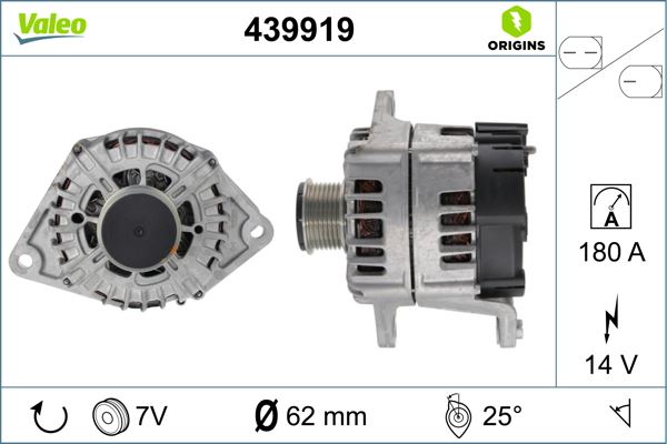 VALEO 439919 Alternatör Iveco Daily Vi 2.3