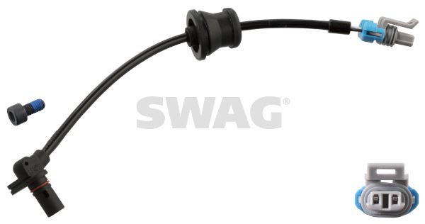 DEL-SS20318 Abs Sensoru Arka Chevrolet Captiva Opel Antara