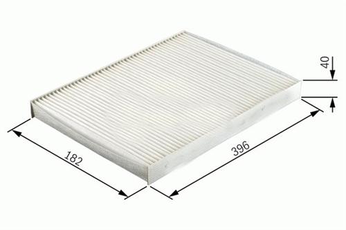 SARDES SC624 Polen Filtresi Man All Series Cu 40110-K 1041-0