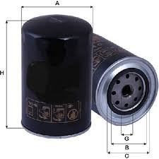 SARDES SO852 Yağ Filtresi İveco Yağ Filtresi Zp 514 W 8005-Op 592/4-Oc 308