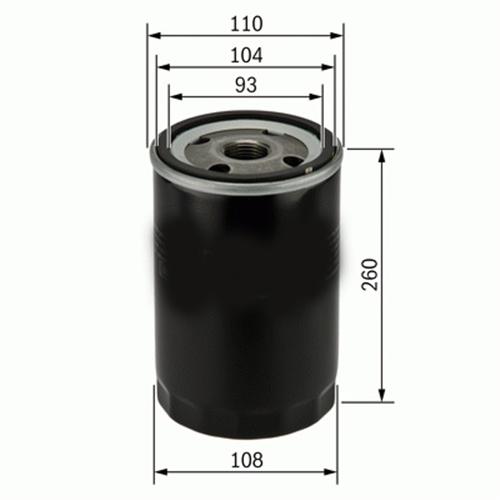 Yağ Filt. Spion-On Cummins 3304232 Zp 69