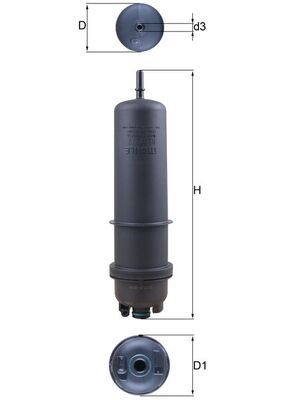 MAHLE KL872-7 Yakit Filtresi Bmw B47 B57 G42 G20 G21 G28 G22 G23 G26 G30 G31 G32 G11 G12 G14 G15 G16 G01 G02 G05 G 06 G07