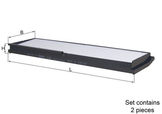 KSC-50013751 Kabin Filtresi ( Mercedes E Seri W124 )