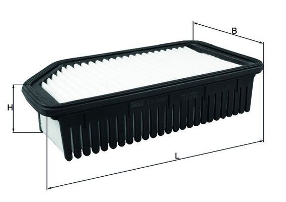 MAHLE LX4083 Hava Filtresi Air Filter Element