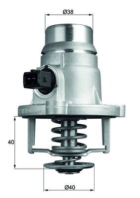 ZTH1225 Termostat Komple Musurlu 105 C Bmw X5 (E53) 4.4 2000-2007/ 6 Serisi (E63) 645 Ci 2004-/ 5 Serisi (E60) 545 I 2003-2010/ 7 Serisi (E65) 745 I 2001-2009/ 7 Serisi (F01,F02,F03,F04) 750i 2009-