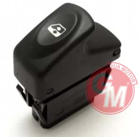 GUA 40469 Cam Açma/Kapama Anahtari Ön Sağ Renault Megan - Clio Ii - Kangoo 5 Fiş Cam Kaldirma