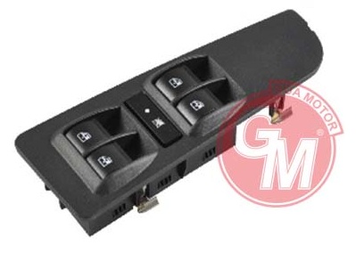 GUA 41695 Cam Açma Anahtari Kumanda Grubu Ön Sol Fiat Linea 09> Çerçeveli 8 Fişli