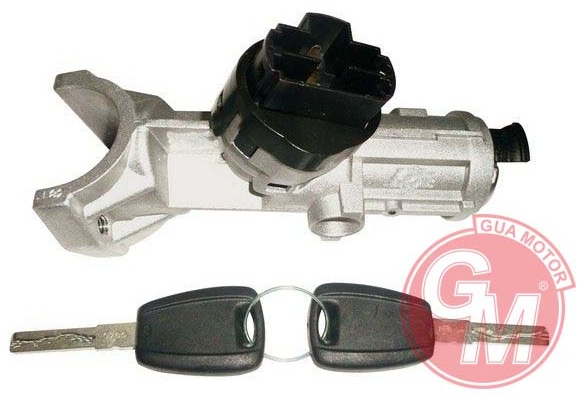 GUA 41525 Kilitli Kontak Anahtari Komple Anahtarli Ducato Ii-Boxer Ii < 07 7 Fişli 4162.Al