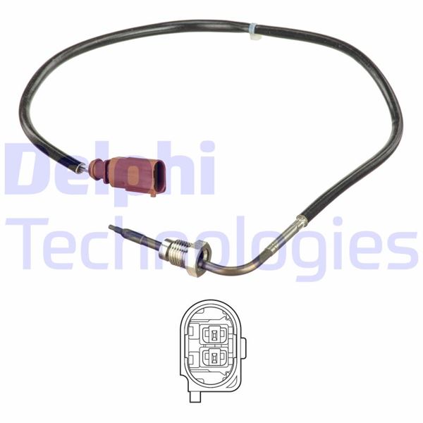 DELPHI TS30154 Egzoz Sicaklik Sensörü Tiguan 5n