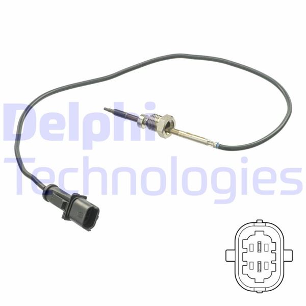 HELLA 6PT010376691 Sensör Egzoz Sicakliği Fiat