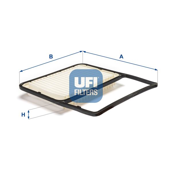 UFI 30B0300 Hava Filtresi Daihatsu 1.3l 1.5l K3-Ve 3sz-Ve J210 J211 J200 06-> / Materia 1.5l 3sz-Ve M402 06->