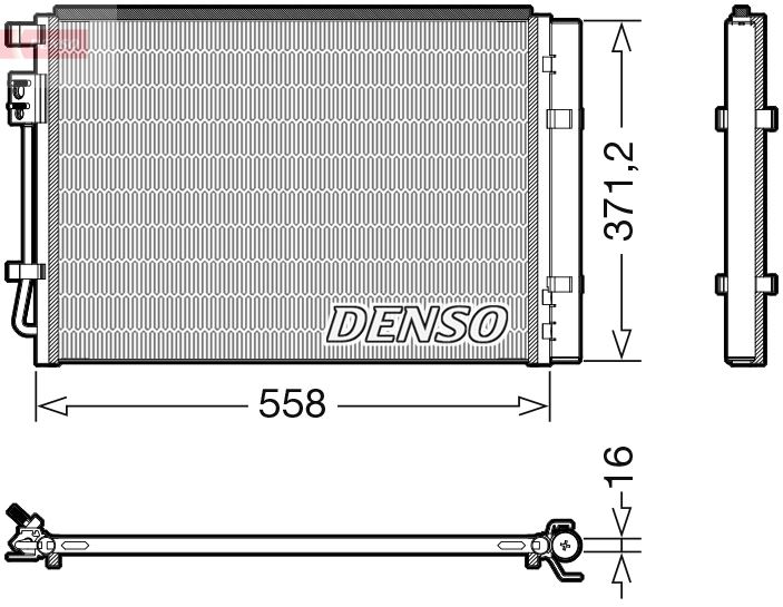 KLR-358235 Klima Radyatoru Kondenser (Hyundai I20 / I20 Active 1.4 15- )