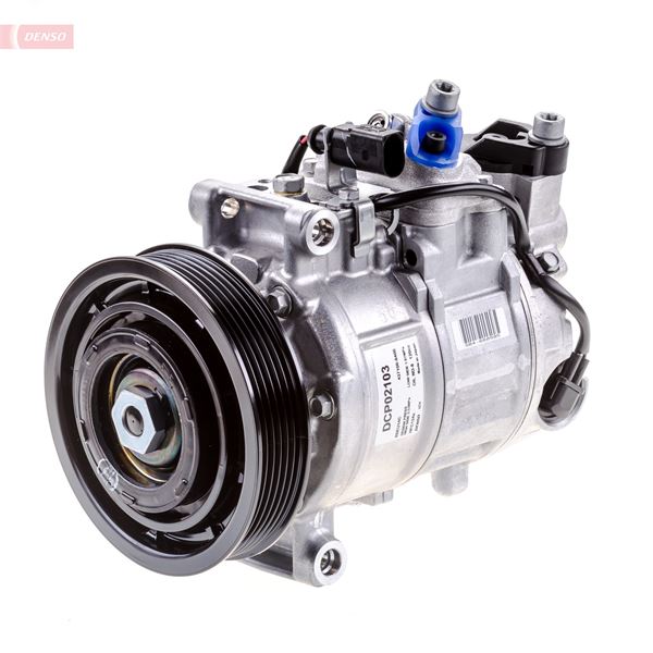 DENSO DCP02103 Compressor. Air Conditioner Audi A6 4g. C7 10-18