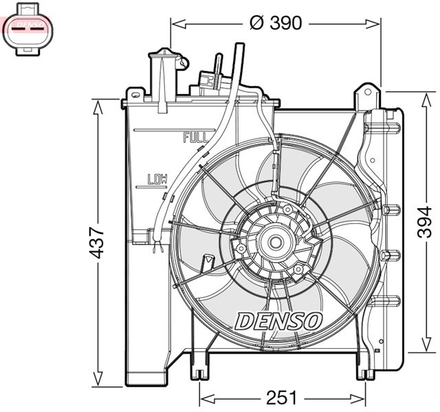 BSG 70-505-001 Fan Motoru  108/C1