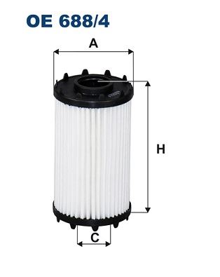FILTRON OE688.4 Yağ Filtre Audi A4 8w -A5-A6 4a -A7 -A8-Q5 Fy -Q8 4m -Porsche Cayenne -Macan-Panamera Ii-Touareg Ox1184d