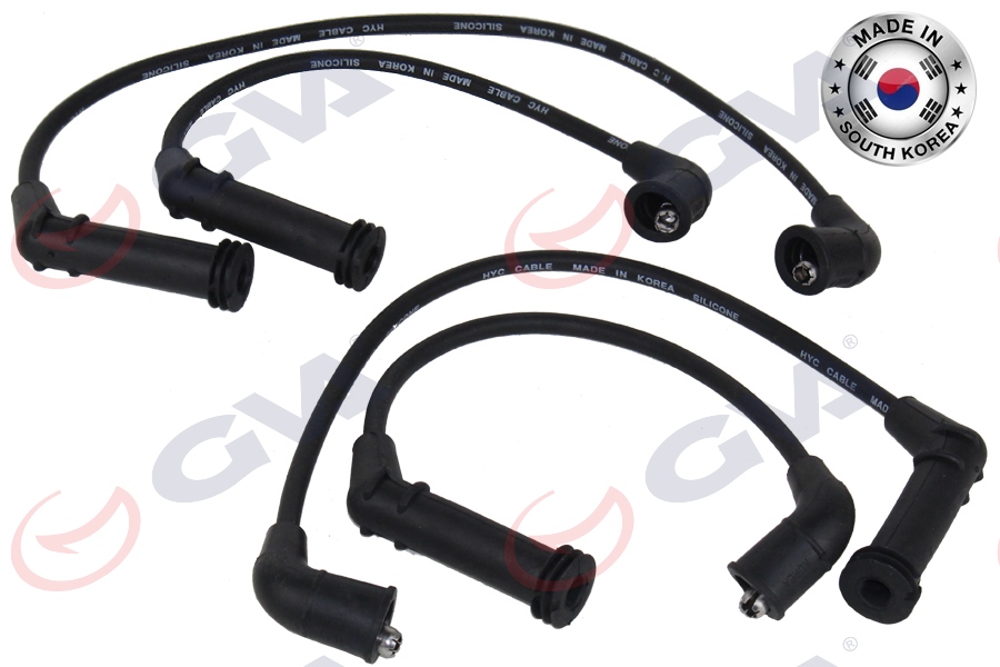 GVA 50B91310-1 Buji Kablosu Hyundai Accent 1.5l G4ek 95-00 1.3l G4ea Enjeksiyonlu 01-> / Getz 1.3l G4ea 03-05 / Ato S 1.0l 1.1l 06->