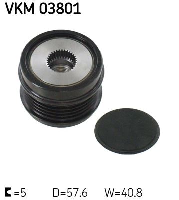 SKF VKM03801 Alternator Kasnagi Mercedes W176 W246 C117 X156