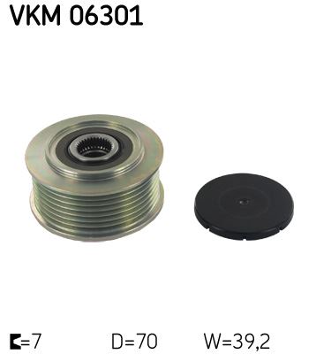SKF VKM06301 Alternatör Kasnaği Rulmanli Honda Accord Cr-V 2.2l N22a Ctdi Dizel 06->