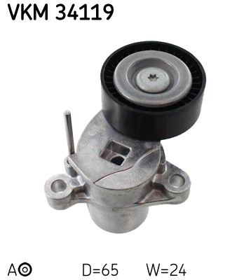 SKF VKM34119 Alternatör Gergi Rulmani Kütüklü Focus Iii 11> B-Max 11>Fiesta 08> Yeni Connect 14> Courier 14> M Ondeo 14>Ecosport 16> 1.0 Ecoboost