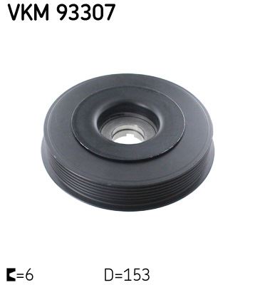 UCEL S3002 Krank Kasnaği 6 Kaburga Y.M. 107-206-207-307-407-1007-C1-C2-C3-Xsara-Xsara Break-Picasso-Fiesta V-Vi-Van-Fusion-Aygo 1.9