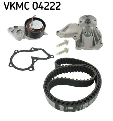 SKF VKMC04222 Triger Seti Devirdaim Ford Focus-Fiesta-Cmax 98> 1.25-1.4-1.6 Zetec 100 Ps Da 121 Iii 1.25 96>04 Volvo S40 Ii 1.6 05>12 V50 05>12 Mazda Ii 1.25 / 1.4 / 1.6 04>12 Ktb286